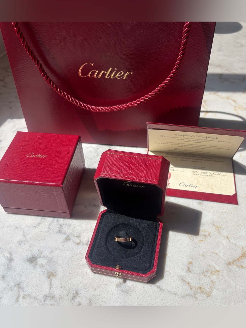 Cartier Love Ring - Picture 2 of 3